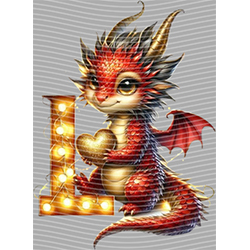 Cartoon letters-CL 522